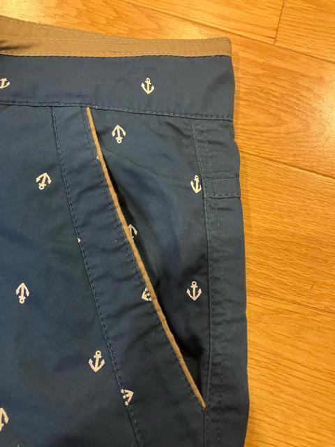 NO BRAND イカリドット柄  紺青  大きいsize W42位 110cm < 男性ファッション  NO BRAND イカリドット柄  紺青  大きいsize W42位 110cm < 男性ファッションの