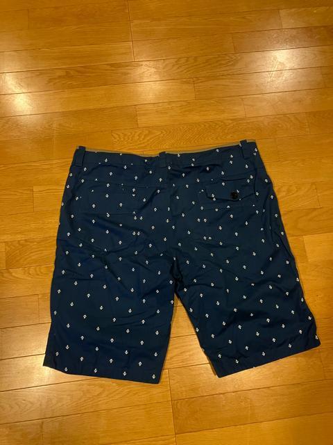 NO BRAND イカリドット柄  紺青  大きいsize W42位 110cm < 男性ファッション  NO BRAND イカリドット柄  紺青  大きいsize W42位 110cm < 男性ファッションの