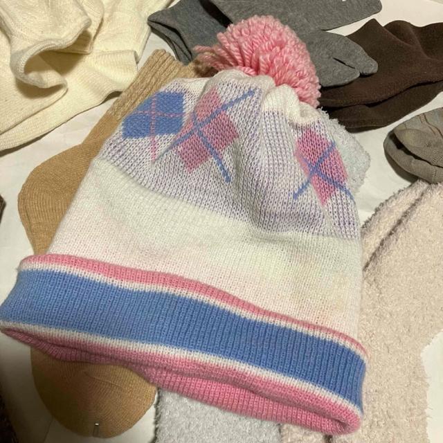 【1円スタート】【おまとめ】 【衣類】 ソックス / ニット帽 / レディース < 女性ファッション  【1円スタート】【おまとめ】 【衣類】 ソックス / ニット帽 / レディース < 女性ファッションの