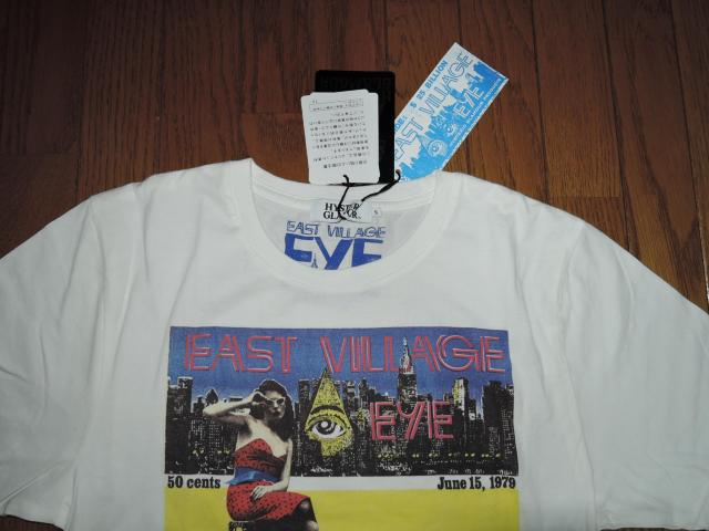 �V�i HYSTERIC GLAMOUR �q�X�e���b�N�O���}�[ T�V���c S�� EAST VILLAGE EYE �K�[���t�H�gTEE �� �u�����h�� 