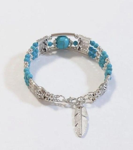 ターコイズブレスレット★新品  レディースブレスレット夏  ボヘミアン   ターコイズアクセサリー  ブレスレット夏  ウエスタン < 女性アクセサリー/時計  ターコイズブレスレット★新品  レディースブレスレット夏  ボヘミアン   ターコイズアクセサリー  ブレスレット夏  ウエスタン < 女性アクセサリー/時計の