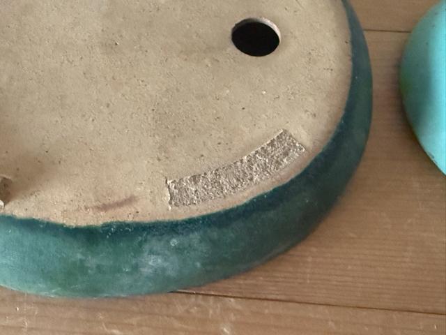 E 盆栽鉢 豆盆栽鉢 山野草鉢 多肉植物鉢 植木鉢 2鉢セット陶器製(緑・青) < ペット/手芸/園芸 E 盆栽鉢 豆盆栽鉢 山野草鉢 多肉植物鉢 植木鉢 2鉢セット陶器製(緑・青) < ペット/手芸/園芸の