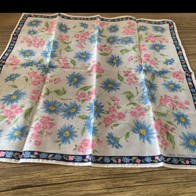 PAUL HARGITTAI 花柄★パステルカラー。ハンカチ < 女性ファッション PAUL HARGITTAI 花柄★パステルカラー。ハンカチ < 女性ファッションの