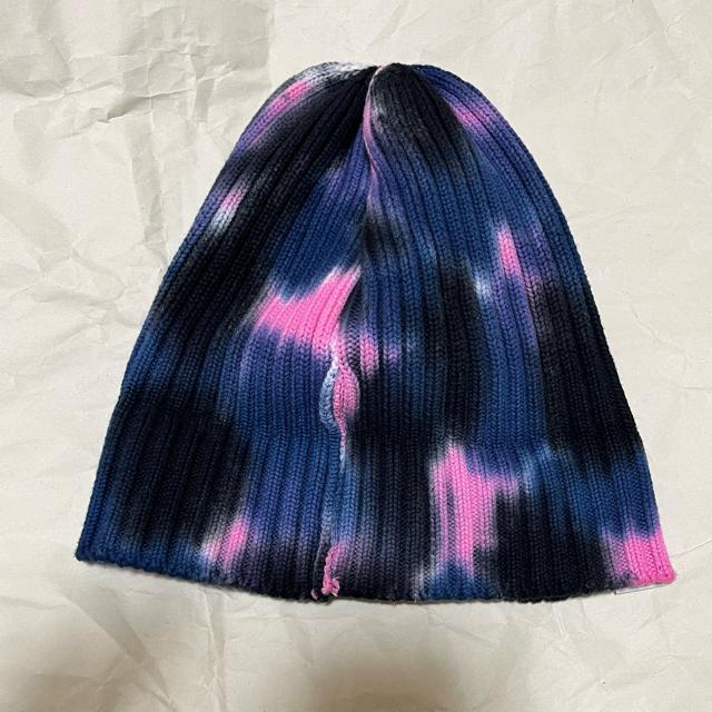 Aape BY A BATHING APE ニット帽 ビーニー グラデーション < ブランド Aape BY A BATHING APE ニット帽 ビーニー グラデーション < ブランドの