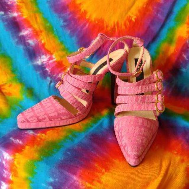 JD□ERMOSA■ジャガード柄グラディエーターパンプス□ハイヒール < 女性ファッション  JD□ERMOSA■ジャガード柄グラディエーターパンプス□ハイヒール  < 女性ファッションの