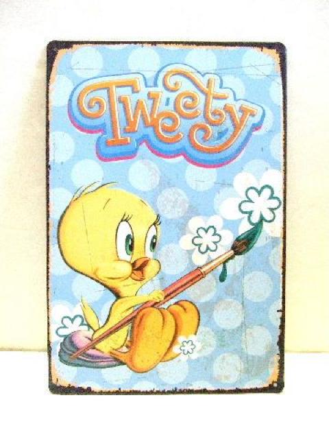 ☆アメリカン雑貨☆ブリキ看板☆Tweety☆トゥイーティー☆ルーニー・テューンズ☆ < ホビー  ☆アメリカン雑貨☆ブリキ看板☆Tweety☆トゥイーティー☆ルーニー・テューンズ☆  < ホビーの