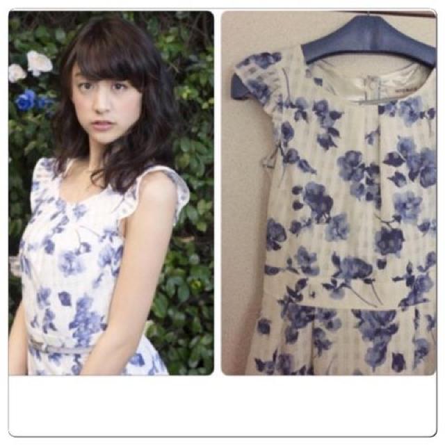 美品ミッシュマッシュ フラワーメッシュOP < ブランド  美品ミッシュマッシュ フラワーメッシュOP < ブランドの