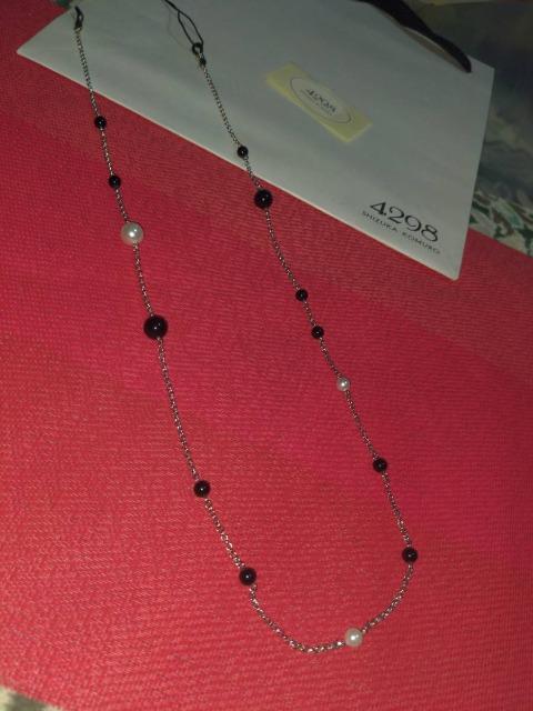 4298SHIZUKA KOMURO/コムロシズカ/ネックレス風メガネアクセサリー/シルバー&パール系/A < 女性アクセサリー/時計 4298SHIZUKA KOMURO/コムロシズカ/ネックレス風メガネアクセサリー/シルバー&パール系/A < 女性アクセサリー/時計の