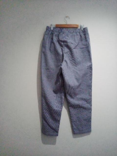 新品◆ブルー ボーダー カジュアル ゆったり パンツ Mサイズ < 男性ファッション  新品◆ブルー ボーダー カジュアル ゆったり パンツ Mサイズ < 男性ファッションの