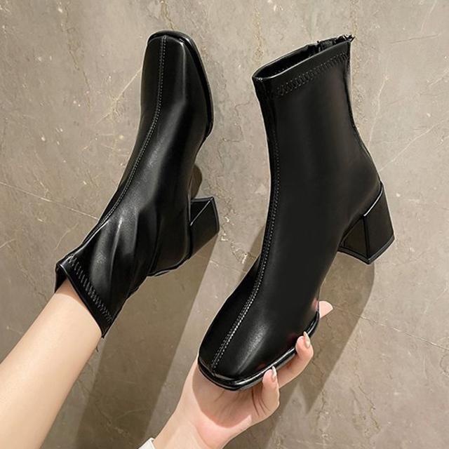 送料無料 新品 ショートブーツ レディースミドルブーティ < 女性ファッション  送料無料 新品 ショートブーツ レディースミドルブーティ < 女性ファッションの