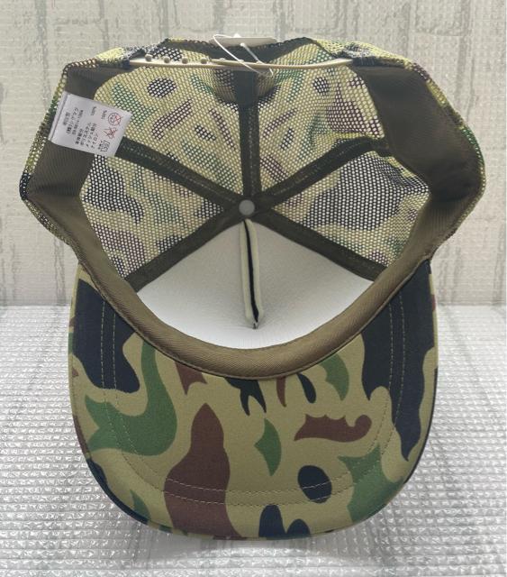 新品 迷彩アメリカン キャップ ハーフメッシュ フリーサイズ カモフラージュ ブラック/グリーンカモ アメカジ ヴィンテージ < 男性ファッション  新品 迷彩アメリカン キャップ ハーフメッシュ フリーサイズ カモフラージュ ブラック/グリーンカモ アメカジ ヴィンテージ < 男性ファッションの