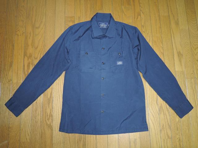 NEIGHBORHOOD ネイバーフッド ワークシャツ S 紺無地 CLASSIC WORK SHIRTS < ブランド  NEIGHBORHOOD ネイバーフッド ワークシャツ S 紺無地 CLASSIC WORK SHIRTS  < ブランドの