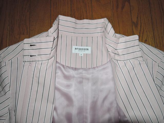 新品 McGREGOR マックレガー スイングトップ M ピンク系 薄手 シャツジャケット < ブランド  新品 McGREGOR マックレガー スイングトップ M ピンク系 薄手 シャツジャケット < ブランドの