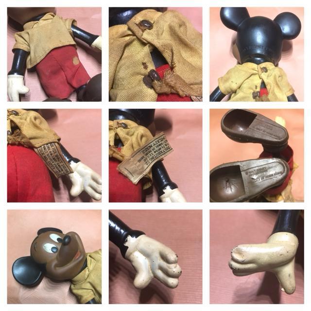 ヴィンテージ ミッキーマウス フィギュア他 4点セット < ホビー  ヴィンテージ ミッキーマウス フィギュア他 4点セット < ホビーの