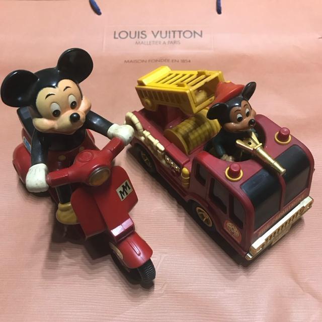 ヴィンテージ ミッキーマウス フィギュア他 4点セット < ホビー  ヴィンテージ ミッキーマウス フィギュア他 4点セット < ホビーの