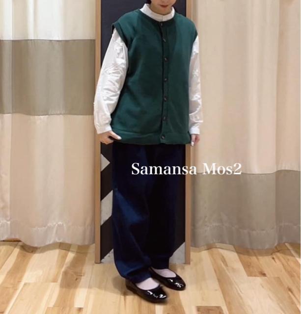 新品 Samansa Mos2★ 2WAYコットンベスト < 女性ファッション  新品 Samansa Mos2★ 2WAYコットンベスト < 女性ファッションの