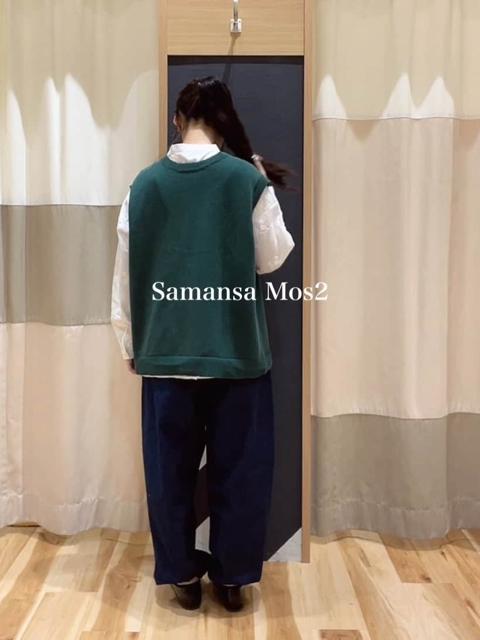 新品 Samansa Mos2★ 2WAYコットンベスト < 女性ファッション  新品 Samansa Mos2★ 2WAYコットンベスト < 女性ファッションの