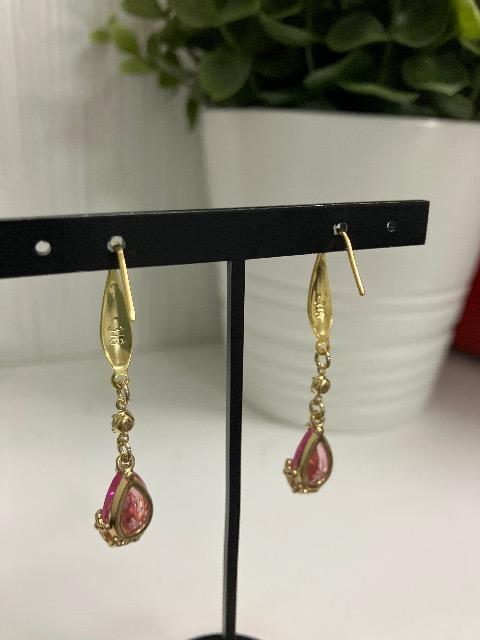 ハンドメイド しずくのチャームを使用したピアス < 女性ファッション  ハンドメイド しずくのチャームを使用したピアス < 女性ファッションの