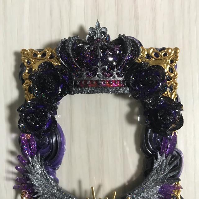 【送料込】035 ホイップデコ B8 硬質ケース トレカケース 紫 パープル 王冠 薔薇 堕天使 十字架 推し活 < 女性ファッション 【送料込】035 ホイップデコ B8 硬質ケース トレカケース 紫 パープル 王冠 薔薇 堕天使 十字架 推し活 < 女性ファッションの