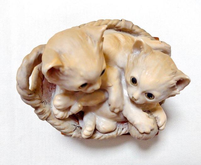 イタリア製 ARMANIアルマーニ FLORENCE1934 子猫の置物 希少品 < インテリア/ライフ イタリア製 ARMANIアルマーニ FLORENCE1934 子猫の置物 希少品 < インテリア/ライフの