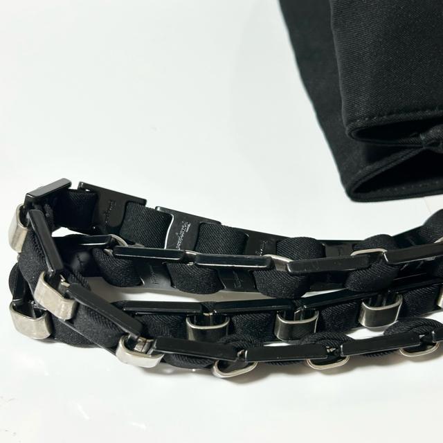 ���i Salvatore Ferragamo �t�F���K�� AU-21 0719 ���@���`�F�[�� �L�����o�X �V�����_�[�o�b�O �� �u�����h�� 