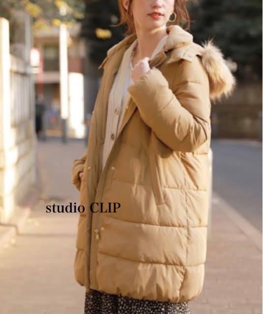 studio CLIP スタジオクリップ 中綿コート フード着脱可 < 女性ファッション studio CLIP スタジオクリップ 中綿コート フード着脱可 < 女性ファッションの