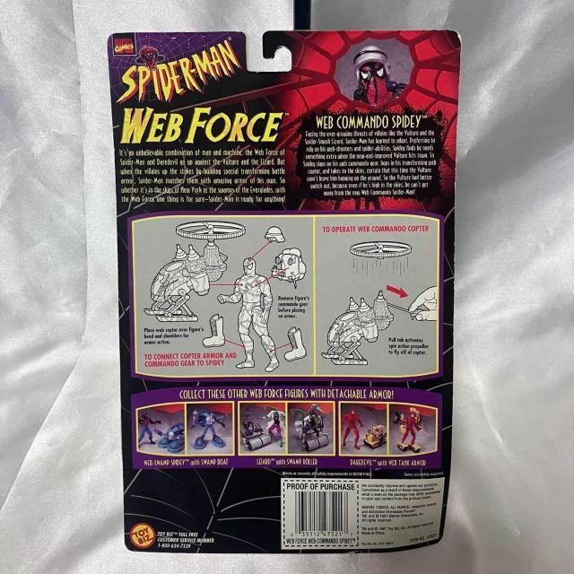 �g�C�r�Y �X�p�C�_�[�}�� �E�F�u�R�}���h�X�p�C�f�B 6�C���` TOYBIZ �� �z�r�[�� 