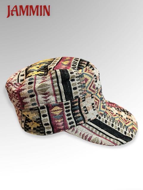 織り柄キャップ アジアン エスニック 帽子 ヒッピー 個性派 < 女性ファッション 織り柄キャップ アジアン エスニック 帽子 ヒッピー 個性派 < 女性ファッションの