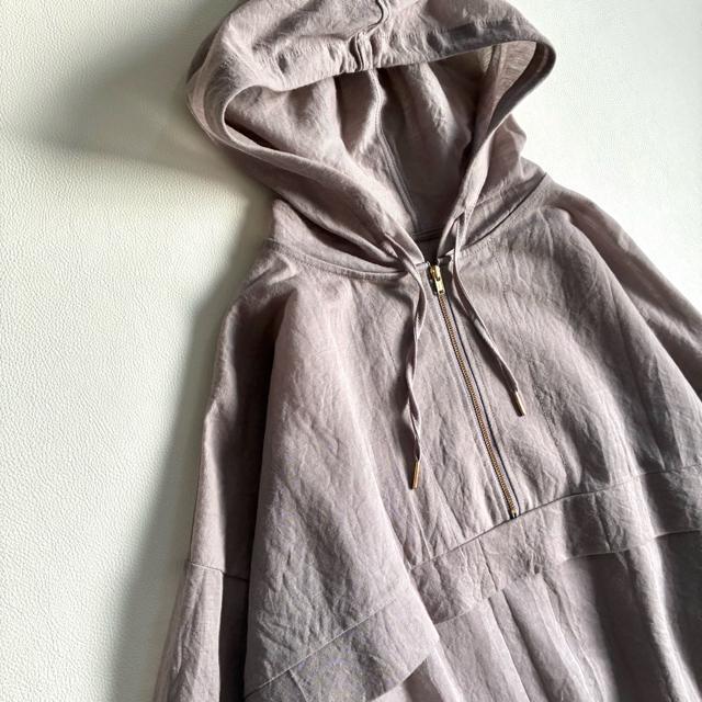 ◆DOU DOU◆大きいサイズ感◆シアーアノラックシャツ◆ブラウス◆ブラウン◆F < 女性ファッション ◆DOU DOU◆大きいサイズ感◆シアーアノラックシャツ◆ブラウス◆ブラウン◆F < 女性ファッションの