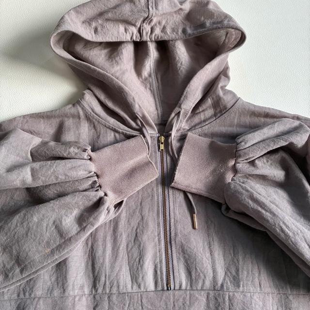 ◆DOU DOU◆大きいサイズ感◆シアーアノラックシャツ◆ブラウス◆ブラウン◆F < 女性ファッション ◆DOU DOU◆大きいサイズ感◆シアーアノラックシャツ◆ブラウス◆ブラウン◆F < 女性ファッションの