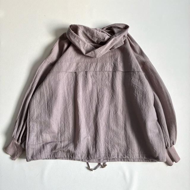 ◆DOU DOU◆大きいサイズ感◆シアーアノラックシャツ◆ブラウス◆ブラウン◆F < 女性ファッション ◆DOU DOU◆大きいサイズ感◆シアーアノラックシャツ◆ブラウス◆ブラウン◆F < 女性ファッションの