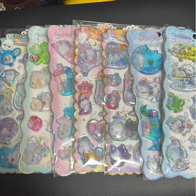 ウォーターシール7種類セット シマエナガ アニマル < インテリア/ライフ ウォーターシール7種類セット シマエナガ アニマル < インテリア/ライフの