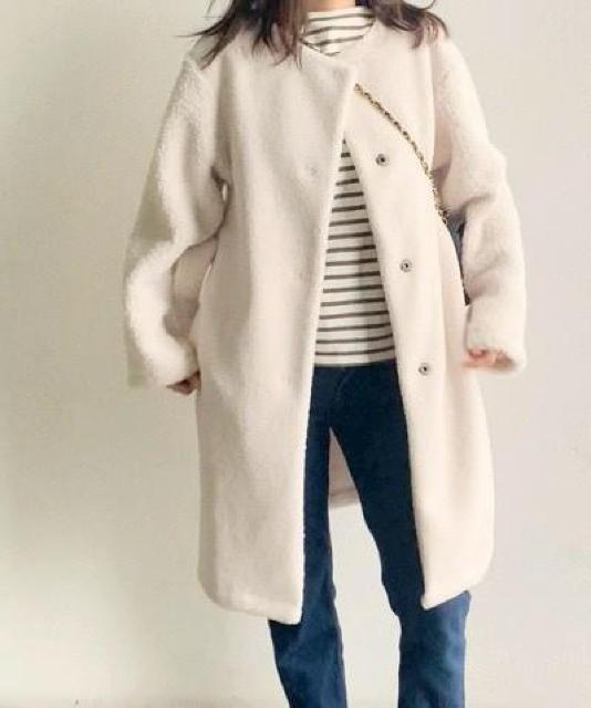 ��UNIQLO�~JW ANDERSON/���j�N�����{�A�t���[�X�m�[�J���[�R�[�g���z���C�gL*�x���g�t�� �� �u�����h�� 