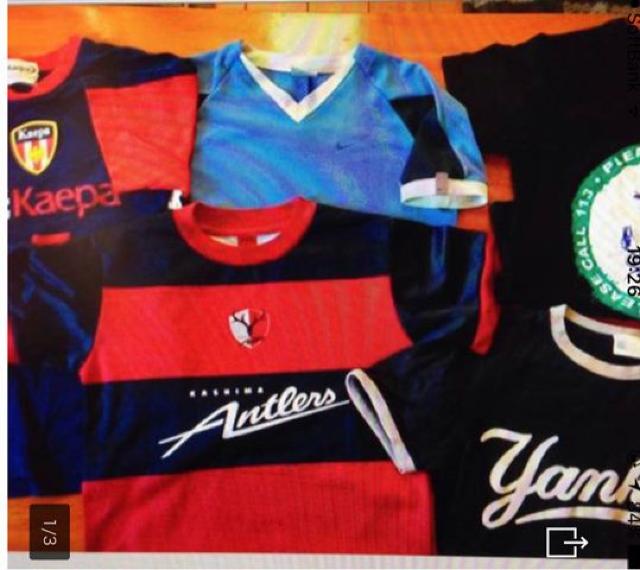 鹿島Antlers ナイキ kaepa 他サーカーTシヤツ5枚送料無料 < ブランド  鹿島Antlers ナイキ kaepa 他サーカーTシヤツ5枚送料無料 < ブランドの