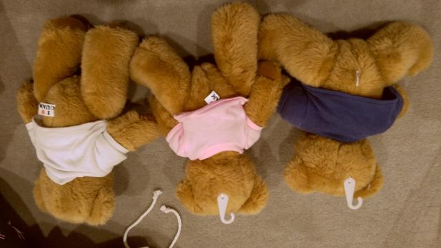 グアム くまちゃんぬいぐるみ テディーベア3点セット < おもちゃ  グアム くまちゃんぬいぐるみ テディーベア3点セット < おもちゃの