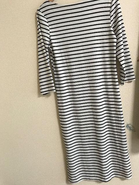 新品.未使用.薄手,ボーダーロングワンピース < 女性ファッション  新品.未使用.薄手,ボーダーロングワンピース < 女性ファッションの