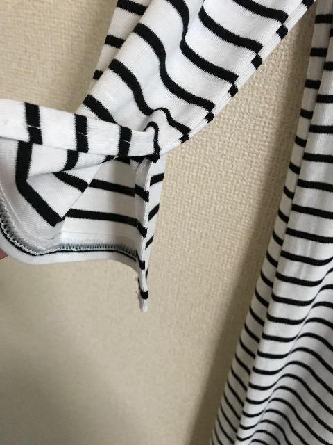 新品.未使用.薄手,ボーダーロングワンピース < 女性ファッション  新品.未使用.薄手,ボーダーロングワンピース < 女性ファッションの