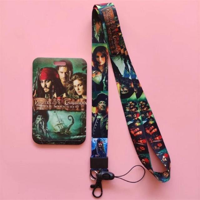 新品 パイレーツ・オブ・カリビアンIDカードホルダーケース付ネックストラップ < 女性ファッション  新品 パイレーツ・オブ・カリビアンIDカードホルダーケース付ネックストラップ  < 女性ファッションの