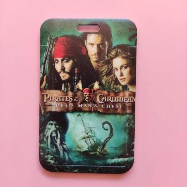 新品 パイレーツ・オブ・カリビアンIDカードホルダーケース付ネックストラップ < 女性ファッション  新品 パイレーツ・オブ・カリビアンIDカードホルダーケース付ネックストラップ < 女性ファッションの