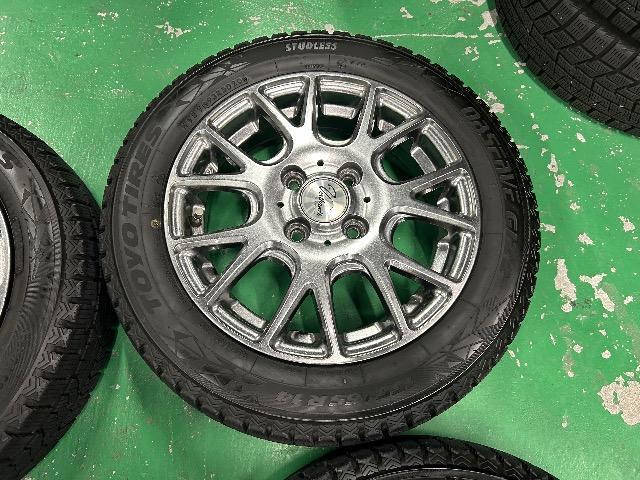 0110129)中古国産スタッドレスタイヤTOYOGIZ2社外アルミホイールセット4本軽自動車サイズ155/65R14送料無料 < 自動車/バイク 0110129)中古国産スタッドレスタイヤTOYOGIZ2社外アルミホイールセット4本軽自動車サイズ155/65R14送料無料 < 自動車/バイク