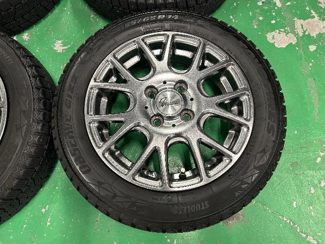 0110129)中古国産スタッドレスタイヤTOYOGIZ2社外アルミホイールセット4本軽自動車サイズ155/65R14送料無料 < 自動車/バイク 0110129)中古国産スタッドレスタイヤTOYOGIZ2社外アルミホイールセット4本軽自動車サイズ155/65R14送料無料 < 自動車/バイク