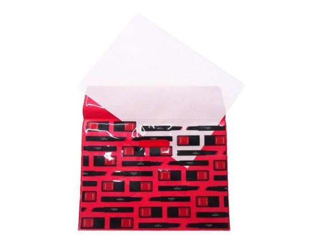 シャネル ノベルティ ビニールポーチ 片面スケルトン ルージュ ココ スティロ&ヴェルニ CHANEL MAKEUP【正規品】 < ブランド  シャネル ノベルティ ビニールポーチ 片面スケルトン ルージュ ココ スティロ&ヴェルニ CHANEL MAKEUP【正規品】 < ブランドの