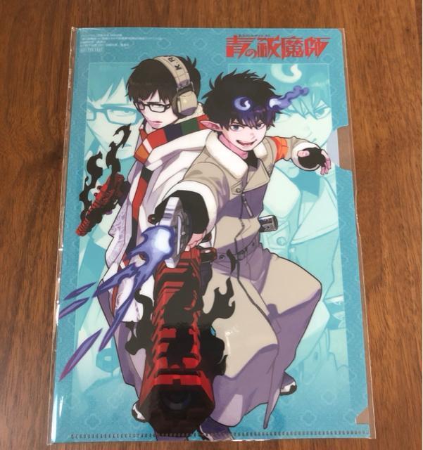 ジャンプSQ 付録 青の祓魔師×営繕かるかや怪異譚 クリアファイル1枚 < アニメ/コミック/キャラクター  ジャンプSQ 付録 青の祓魔師×営繕かるかや怪異譚 クリアファイル1枚  < アニメ/コミック/キャラクターの