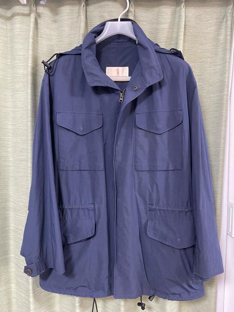 TRUSSARDI �l�C�r�[ M-65 �t�B�[���h�W���P�b�g �T�C�YL �A�E�^�[�@�W���P�b�g�@�W�����o�[  �� �j���t�@�b�V������ 