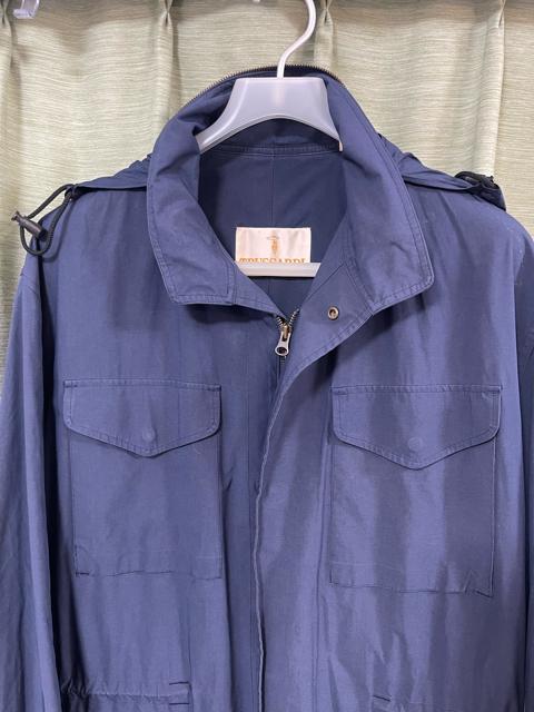 TRUSSARDI �l�C�r�[ M-65 �t�B�[���h�W���P�b�g �T�C�YL �A�E�^�[�@�W���P�b�g�@�W�����o�[ �� �j���t�@�b�V������ 