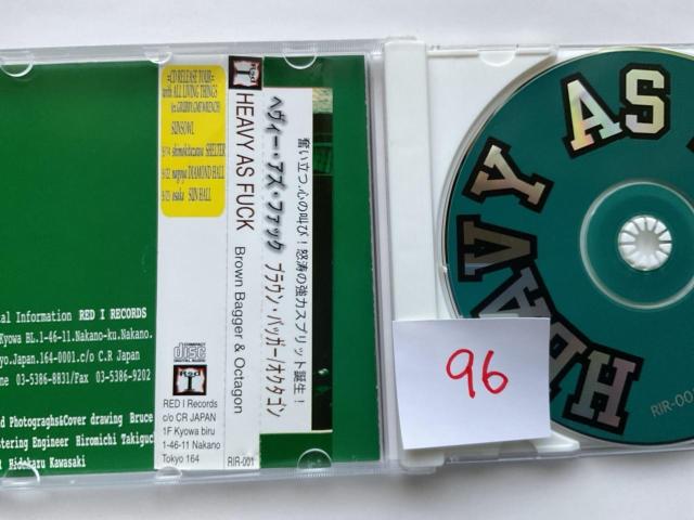 Heavy as fuck Brown Bagger & Octagon CD Red I Records RIR-001 �� CD/DVD/�r�f�I�� 