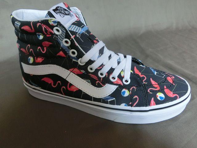 USA購入 ビーチ風景絵柄 バンズ 【Sk8-Hi Reissue】25.5a < ブランド  USA購入 ビーチ風景絵柄 バンズ 【Sk8-Hi Reissue】25.5a  < ブランドの