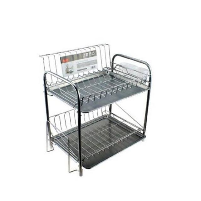 【便利グッズ】 食器 水切り かご 2段 < インテリア/ライフ  【便利グッズ】 食器 水切り かご 2段 < インテリア/ライフの