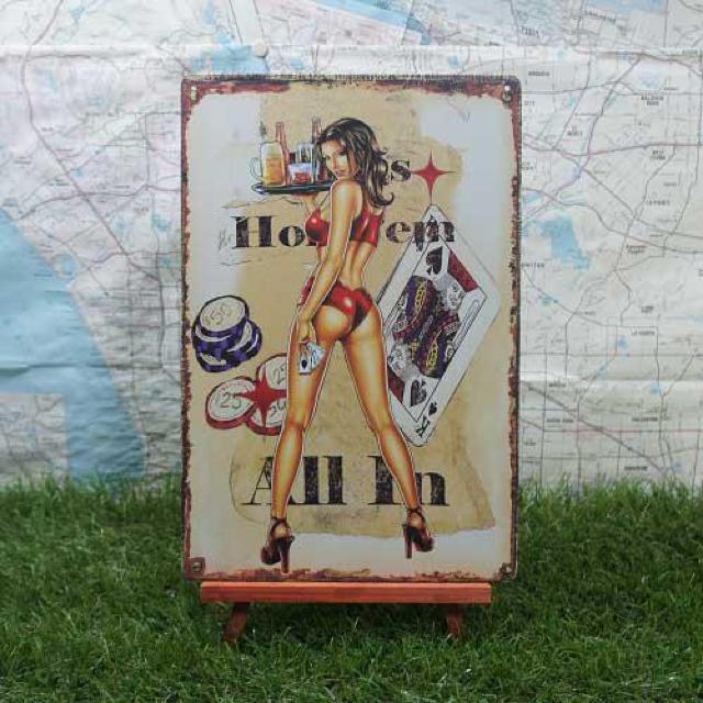 ViyuLŔzPin-up Girl^sibvK[@Texas Hold'em   zr[ 