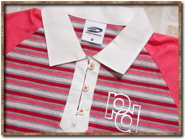 パラディーゾ ボーダー半袖ポロシャツ < レジャー/スポーツ パラディーゾ ボーダー半袖ポロシャツ < レジャー/スポーツの